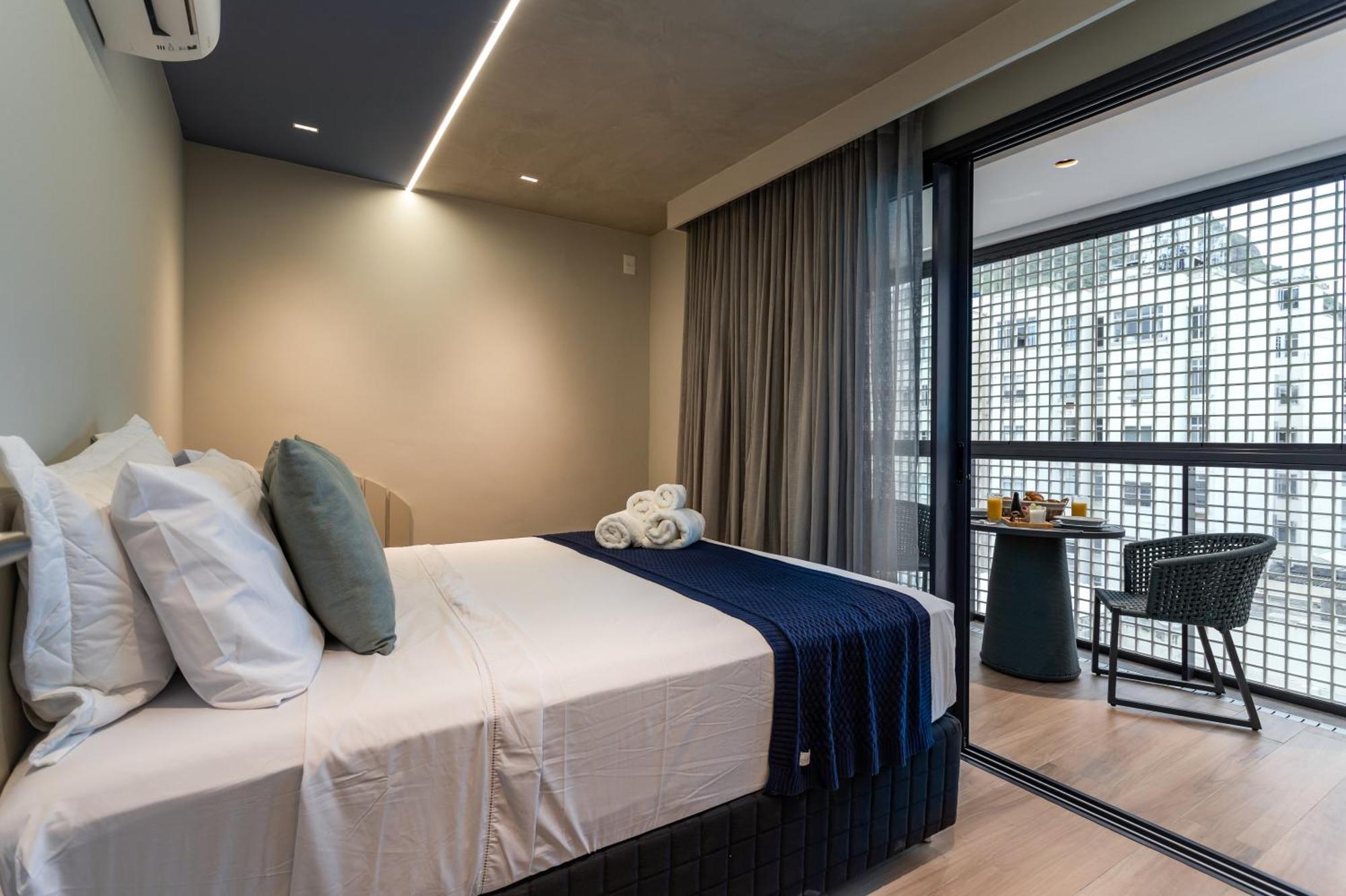 Unhotel - Luxuosos Apartamentos Na Atlantica A Beira-Mar, Copacabana Rio de Janeiro Ngoại thất bức ảnh