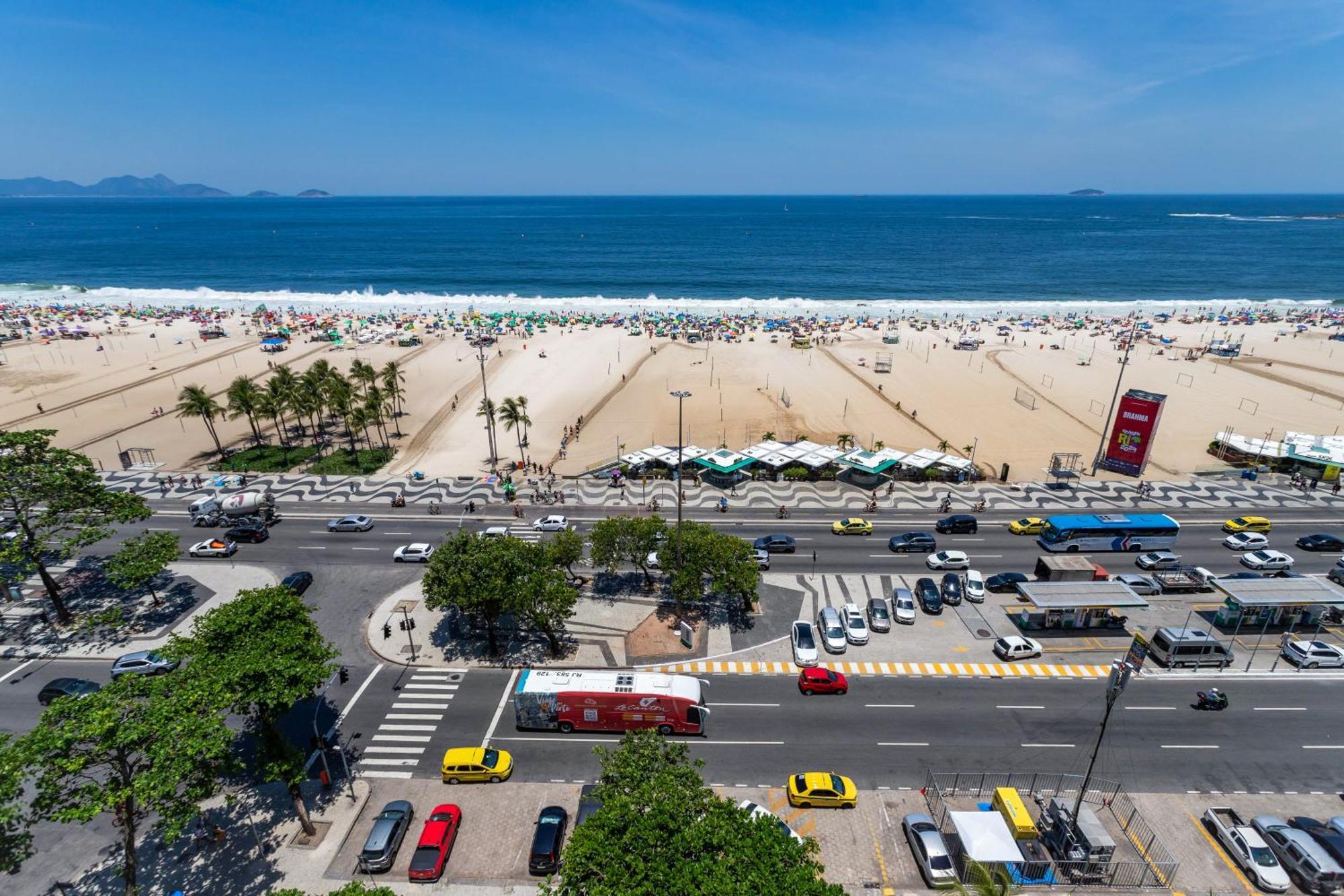 Unhotel - Luxuosos Apartamentos Na Atlantica A Beira-Mar, Copacabana Rio de Janeiro Ngoại thất bức ảnh