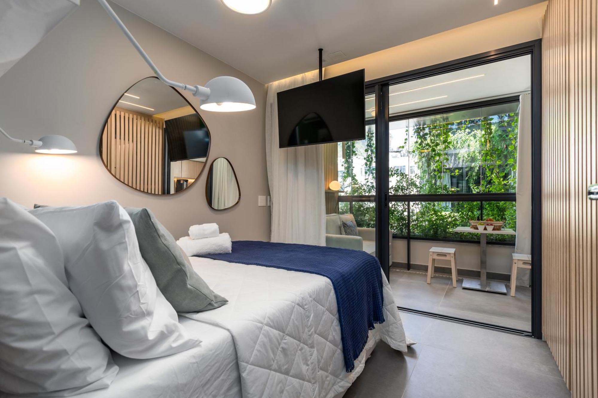 Unhotel - Luxuosos Apartamentos Na Atlantica A Beira-Mar, Copacabana Rio de Janeiro Ngoại thất bức ảnh