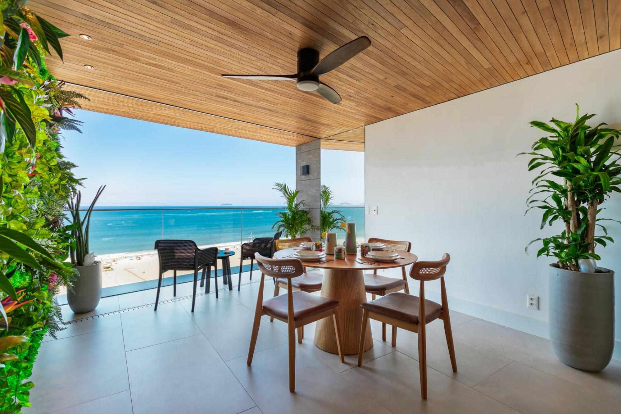 Unhotel - Luxuosos Apartamentos Na Atlantica A Beira-Mar, Copacabana Rio de Janeiro Ngoại thất bức ảnh