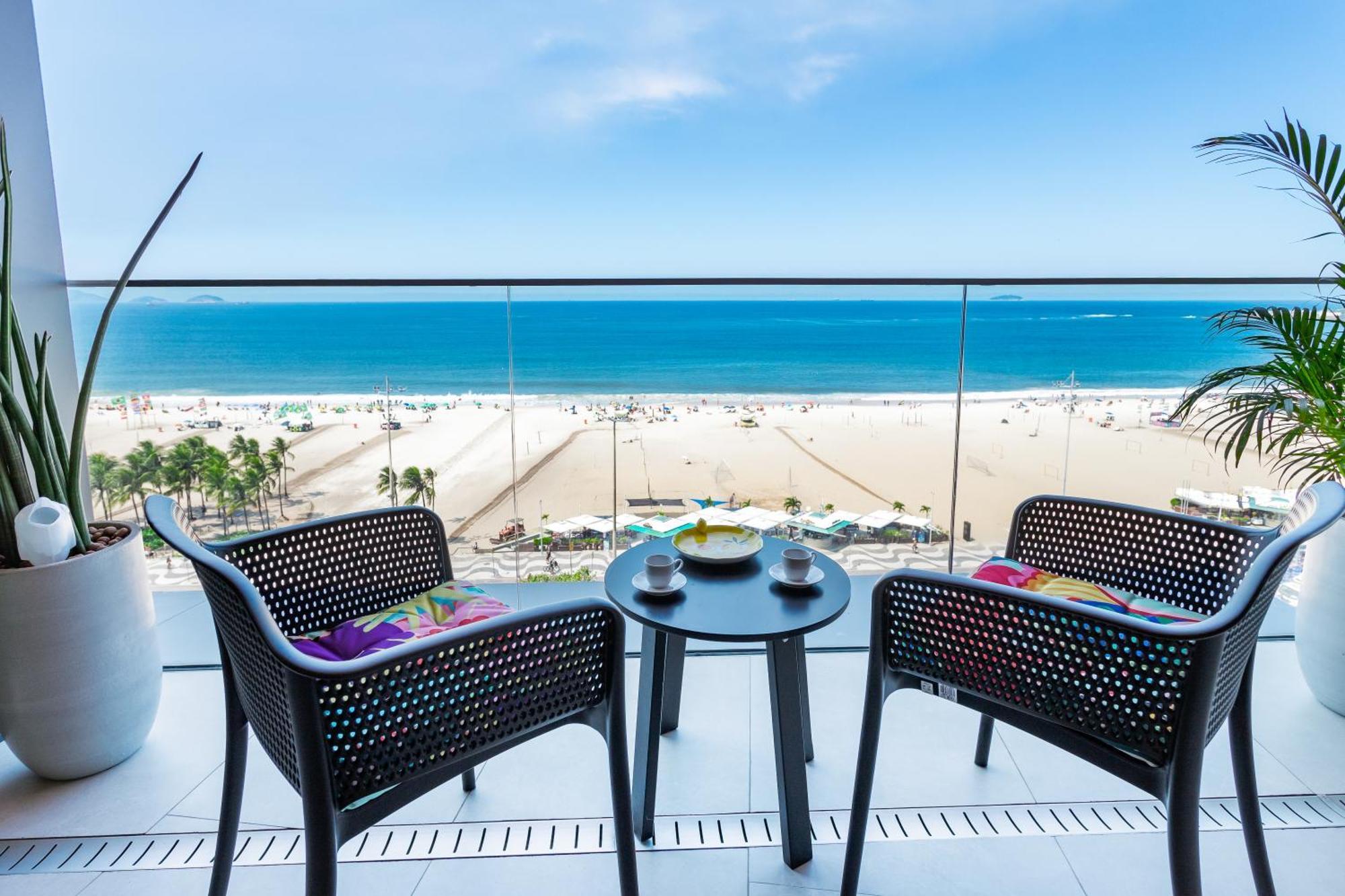 Unhotel - Luxuosos Apartamentos Na Atlantica A Beira-Mar, Copacabana Rio de Janeiro Ngoại thất bức ảnh