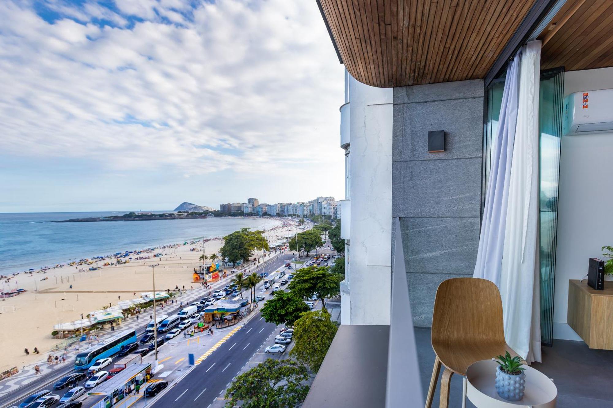 Unhotel - Luxuosos Apartamentos Na Atlantica A Beira-Mar, Copacabana Rio de Janeiro Ngoại thất bức ảnh